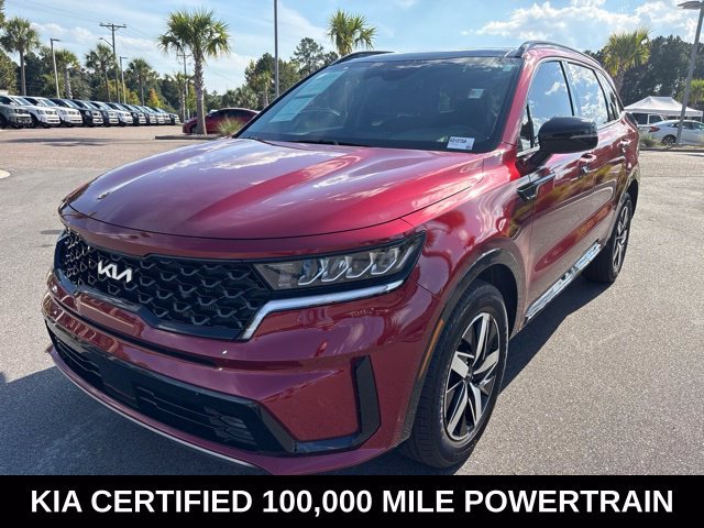 Used 2023 Red Kia EX image 1