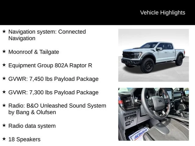 Used 2023 Gray Ford Raptor image 7