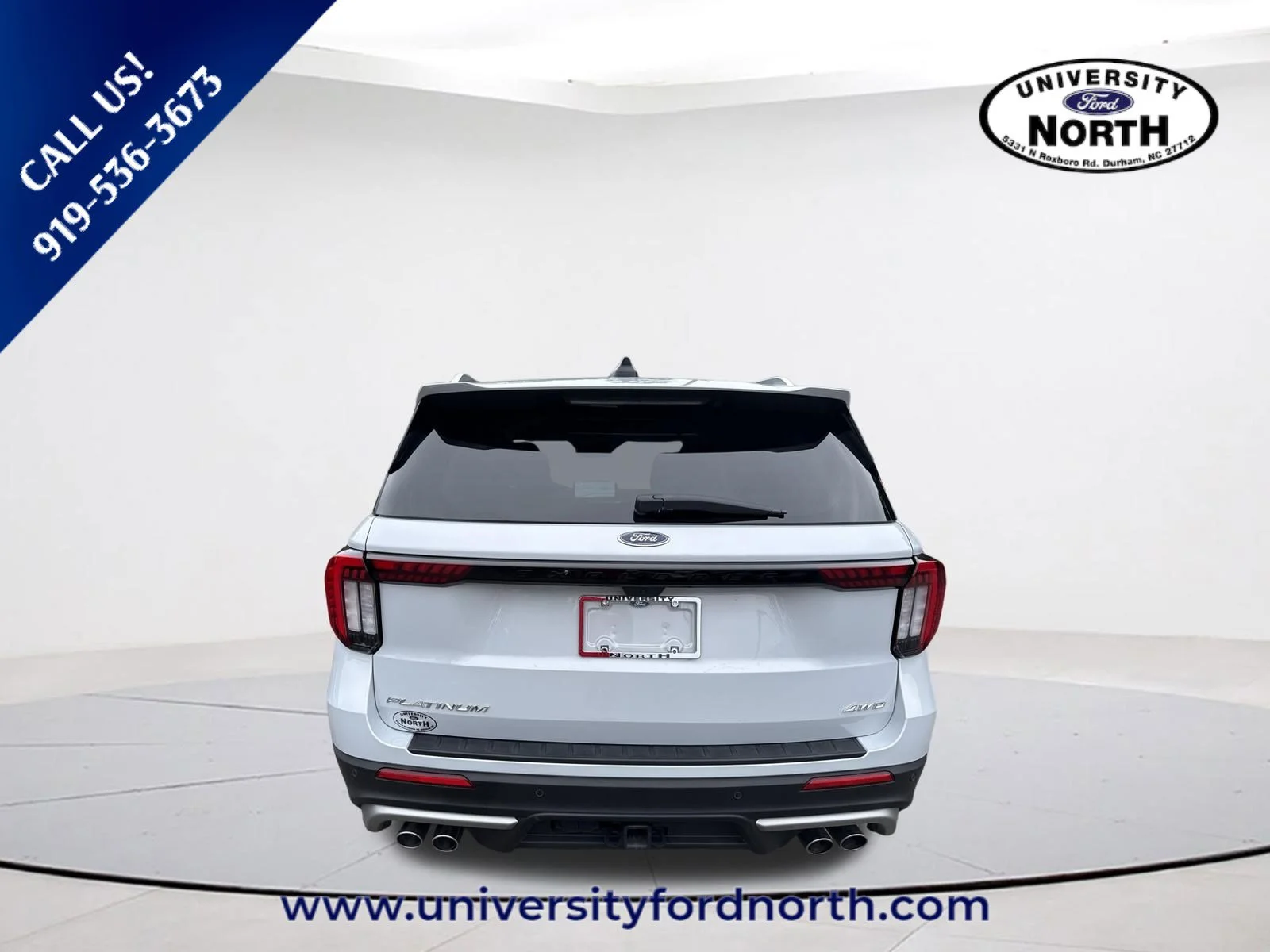 Used 2025 Space White Metallic Ford Platinum image 6
