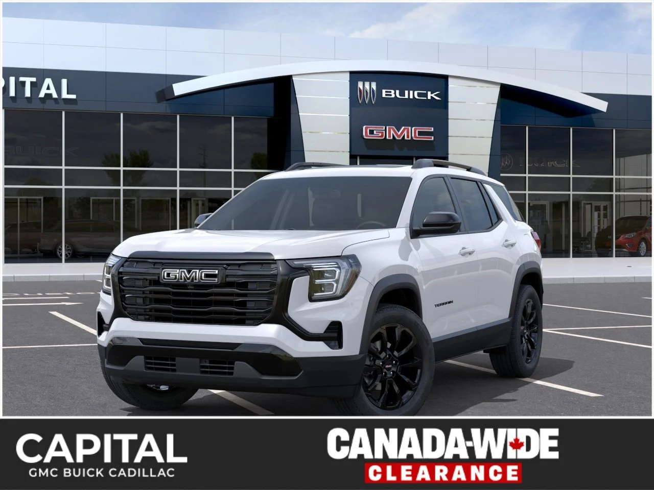 New 2027 Summit White GMC AWD Elevation image 1
