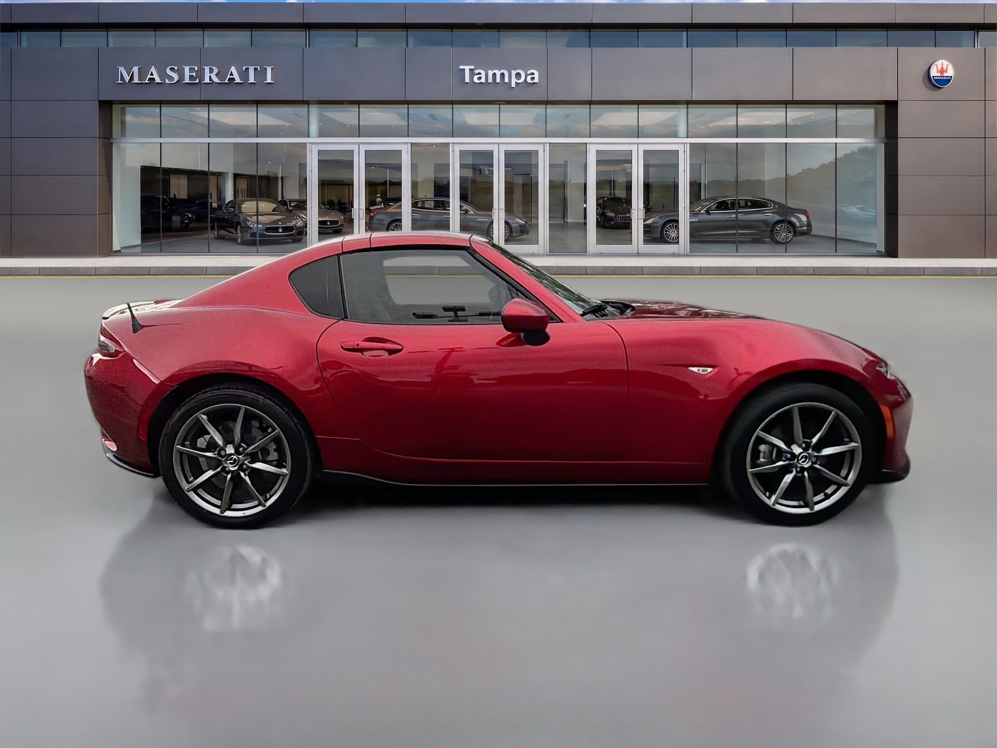 Used 2021 Soul Red Crystal Metallic Mazda Grand Touring image 2