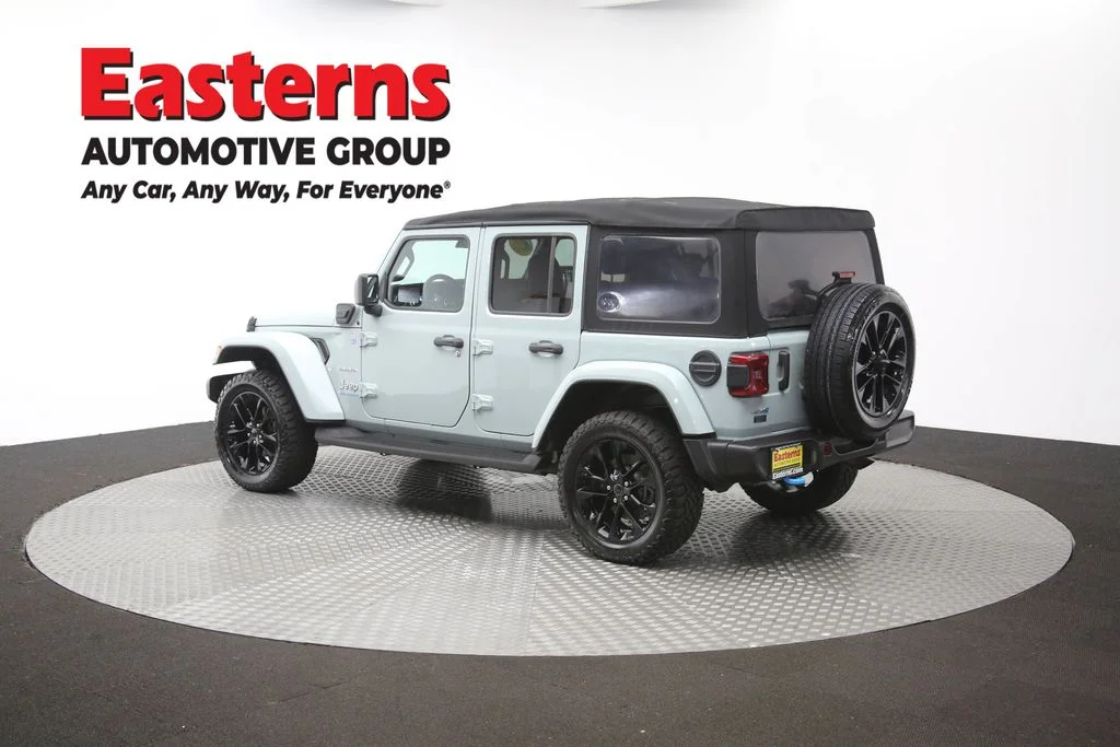 Used 2024 Gray Jeep Sahara 4xe image 63