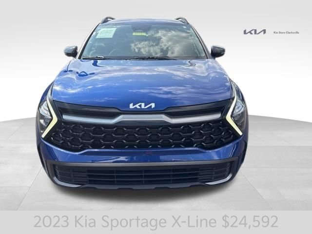 Certified Used 2023 Sapphire Blue Kia X-Line image 3