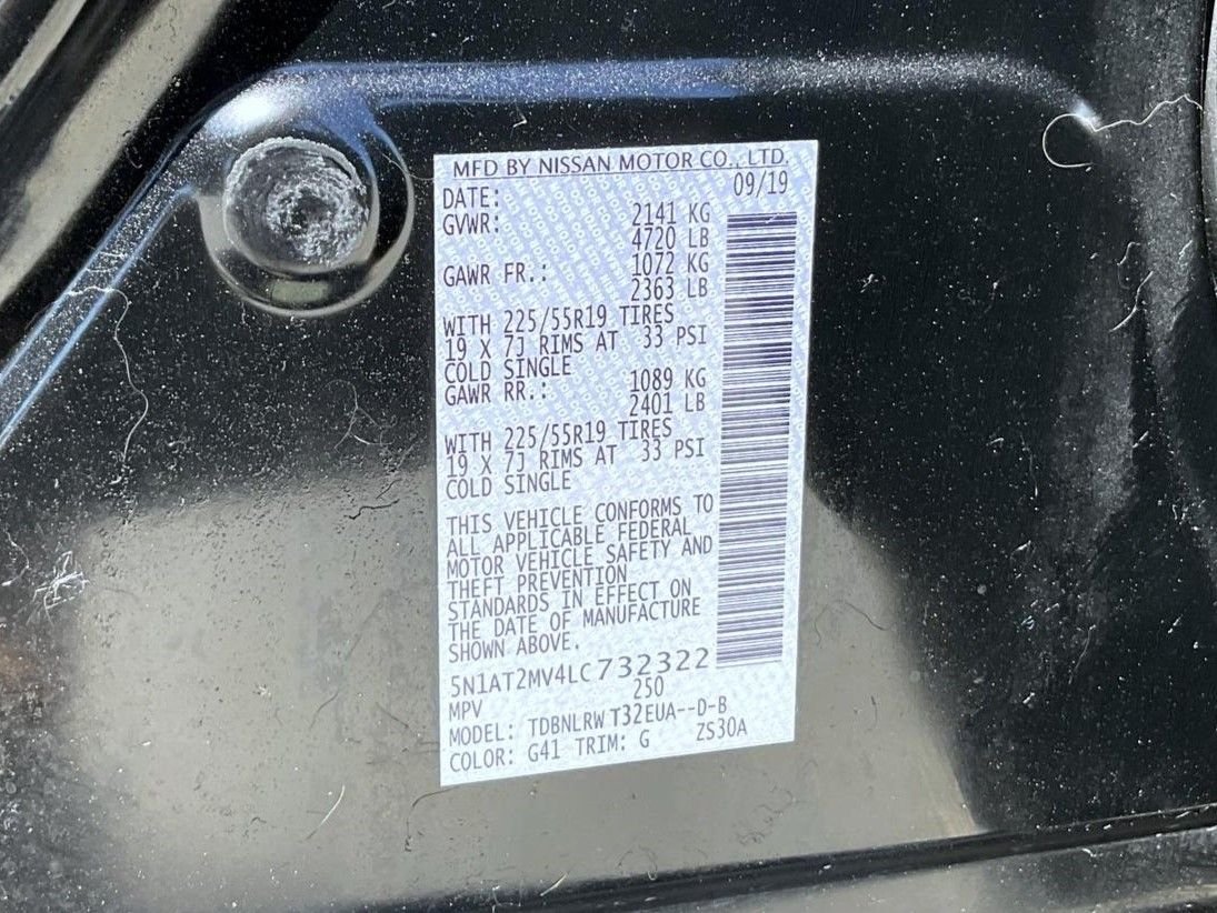 Used 2020 Black Nissan SL image 26