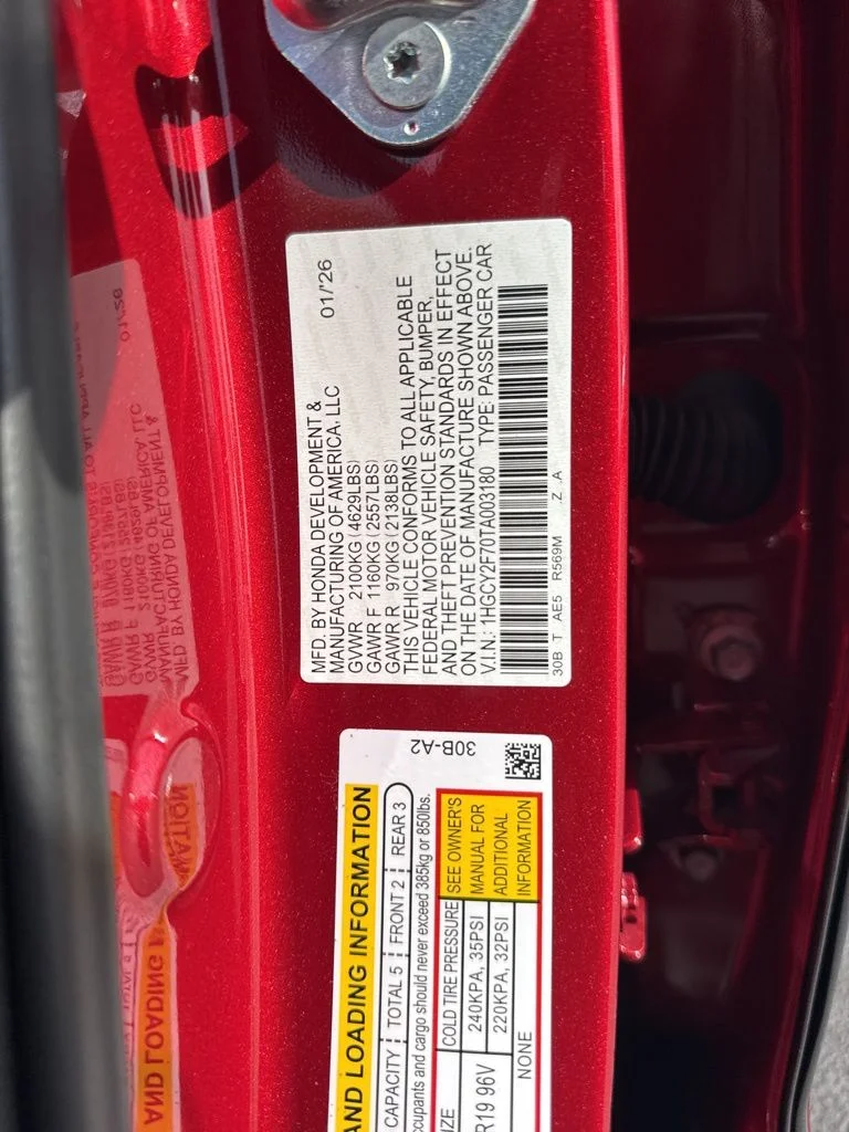 2026 Honda Accord Hybrid Sport-L - Photo 24