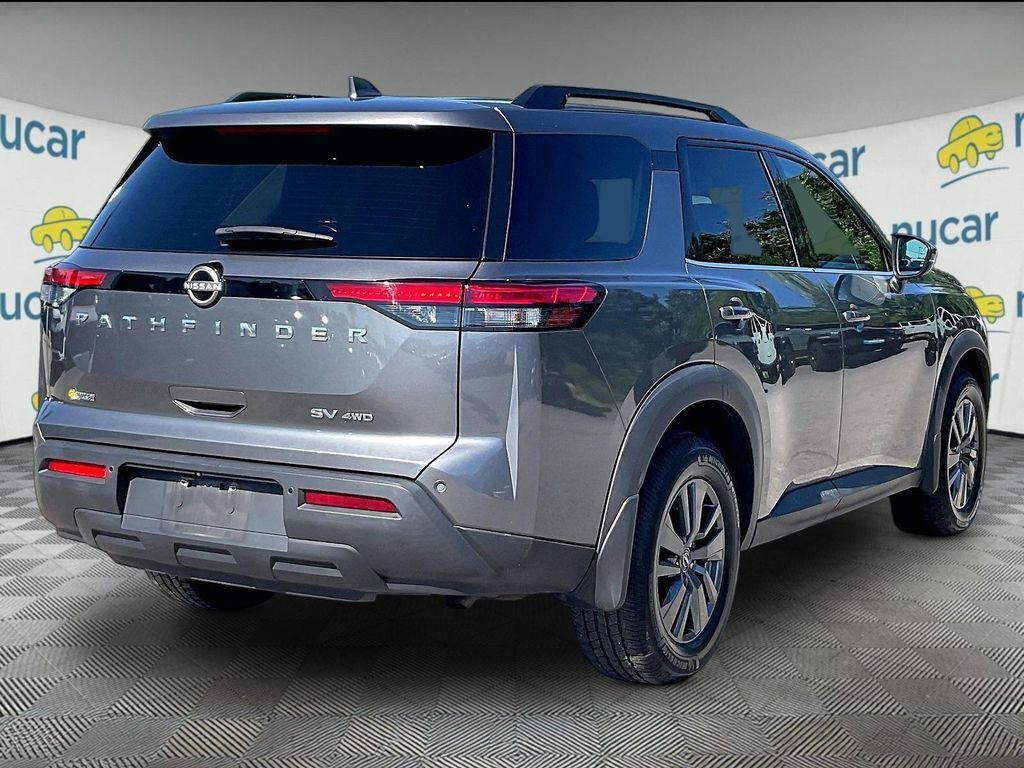 Used 2022 Gun Metallic Nissan SV image 6