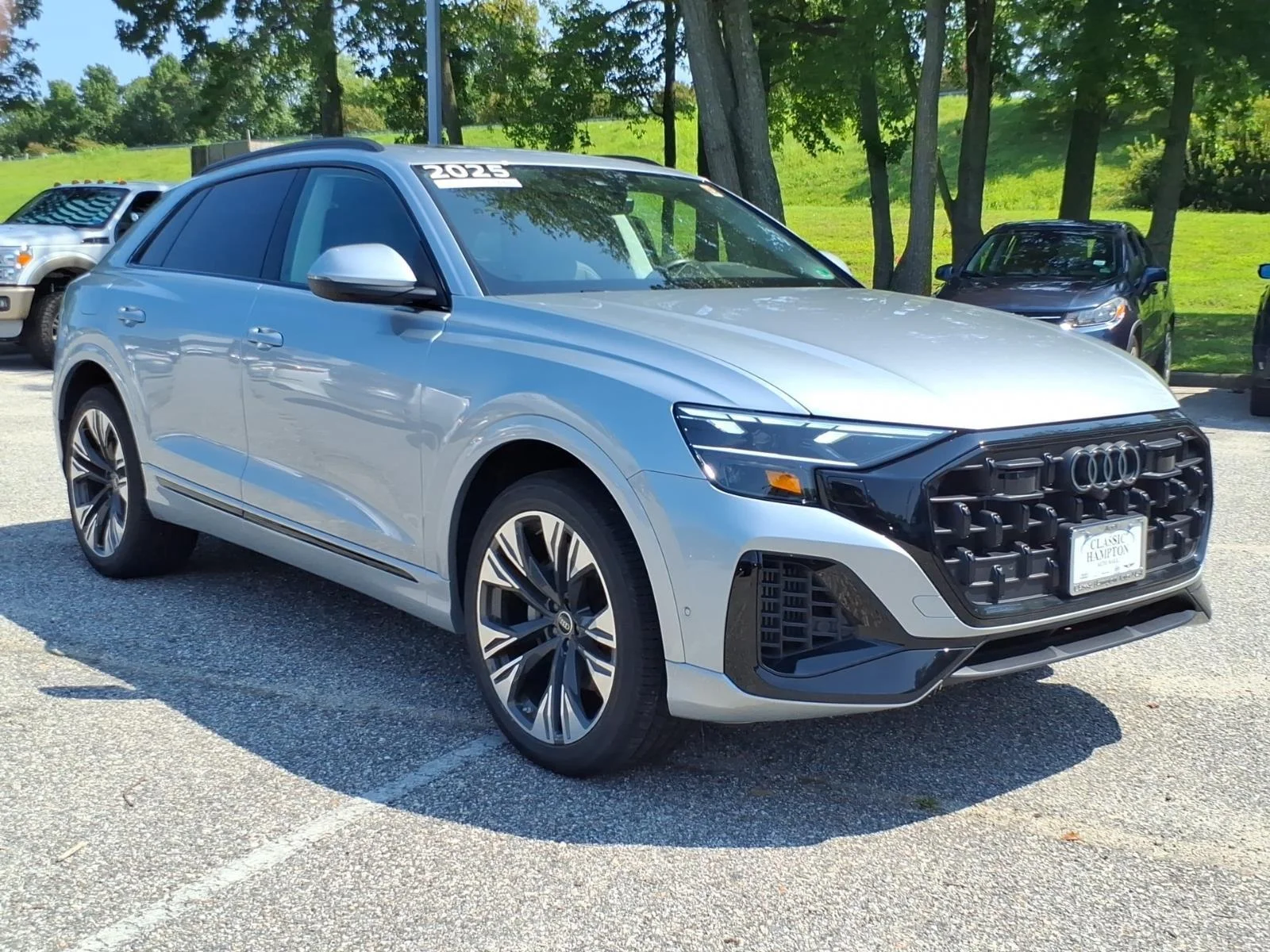 Used 2025 Satellite Silver Metallic Audi Premium Plus image 5