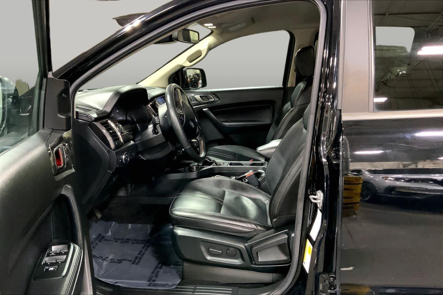Used 2022 Shadow Black Ford LARIAT image 8