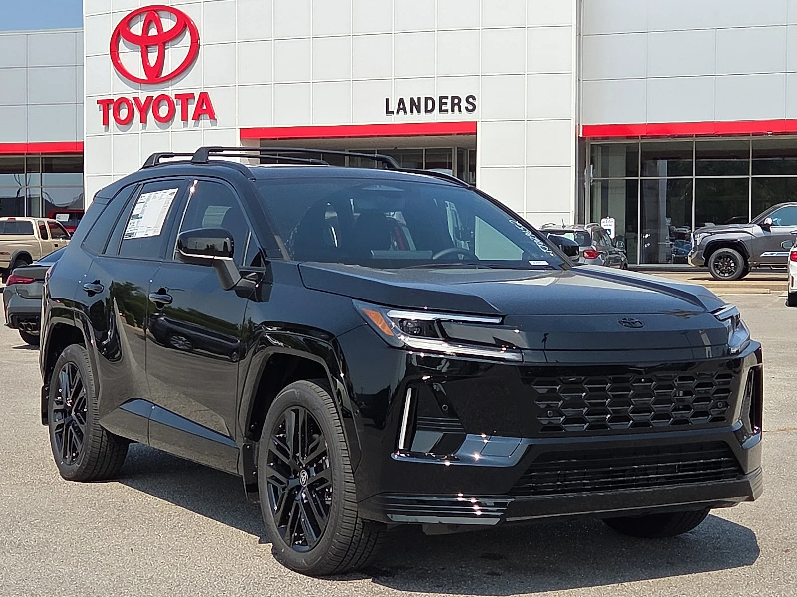 New 2026 Black Toyota XSE image 1