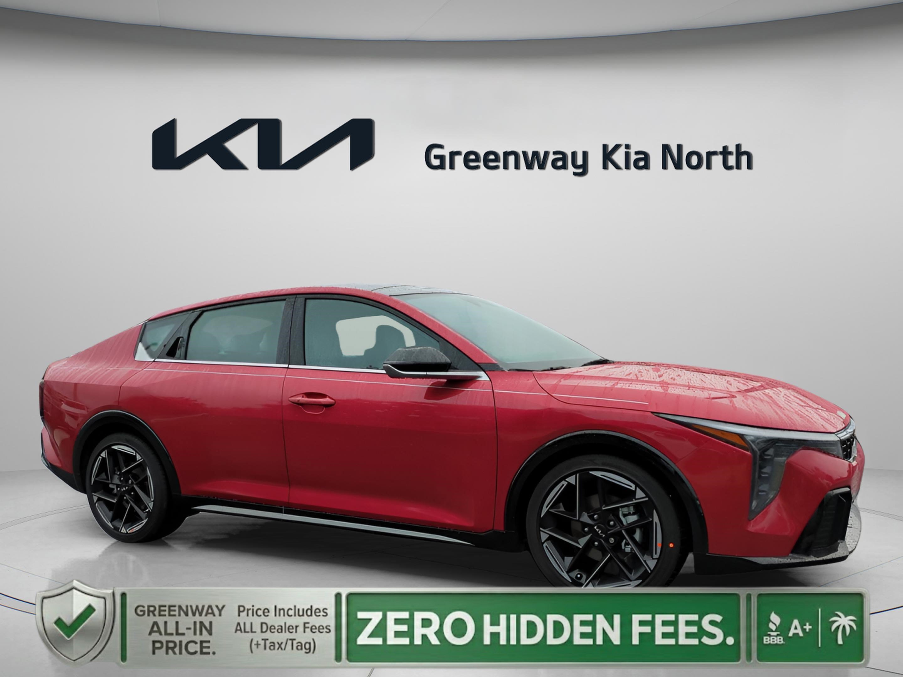 New 2025 Currant Red Kia GT-Line image 2