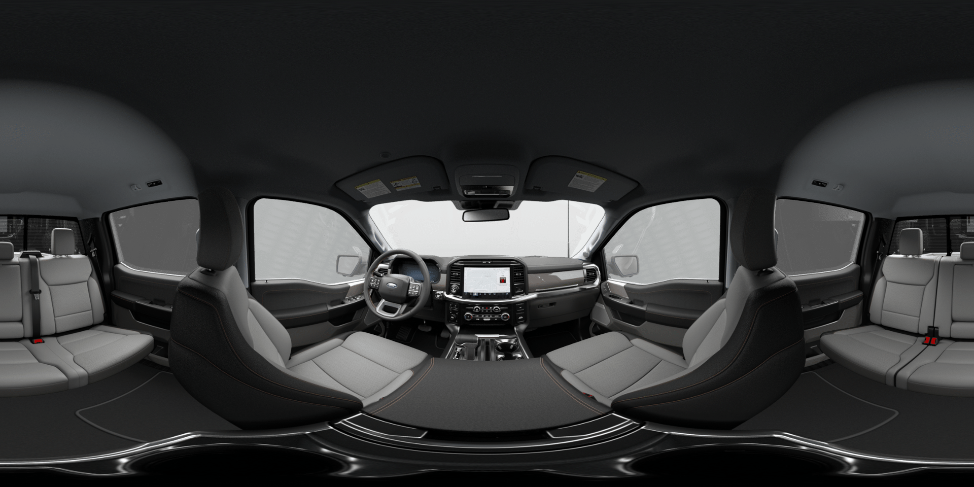 New 2026 Agate Black Metallic Ford Lariat® image 8
