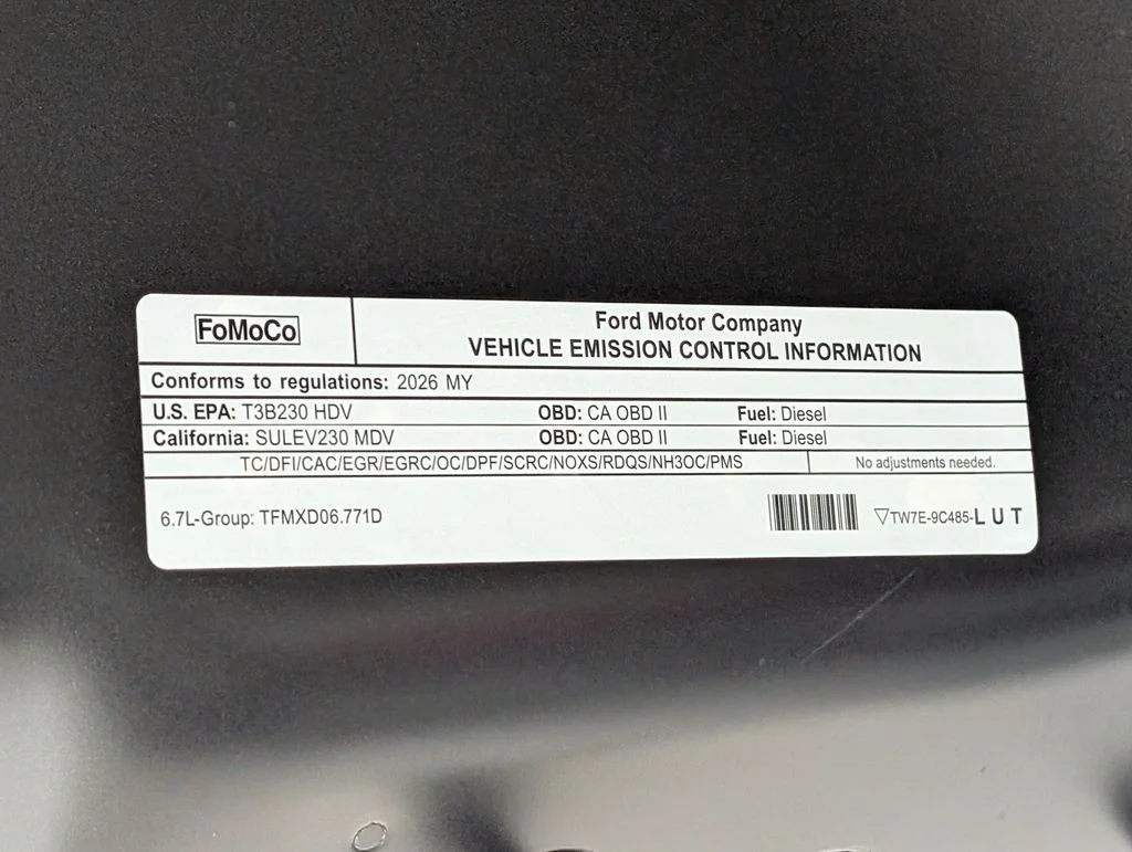 New 2026 Carbonized Gray Metallic Ford F-250® Lariat® image 35