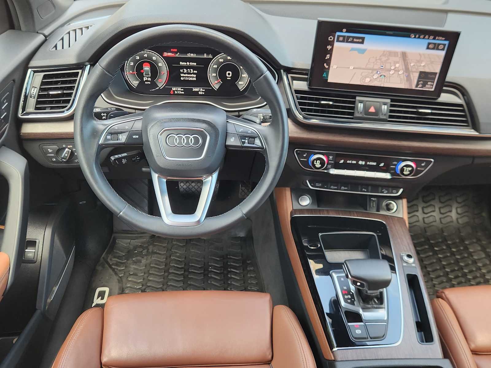 Used 2022 Florett Silver Metallic Audi S line Premium Plus image 25