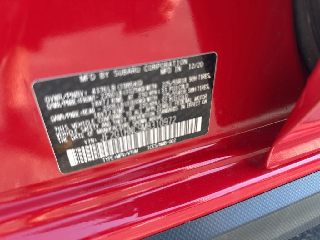 Used 2021 Red Subaru Limited image 11