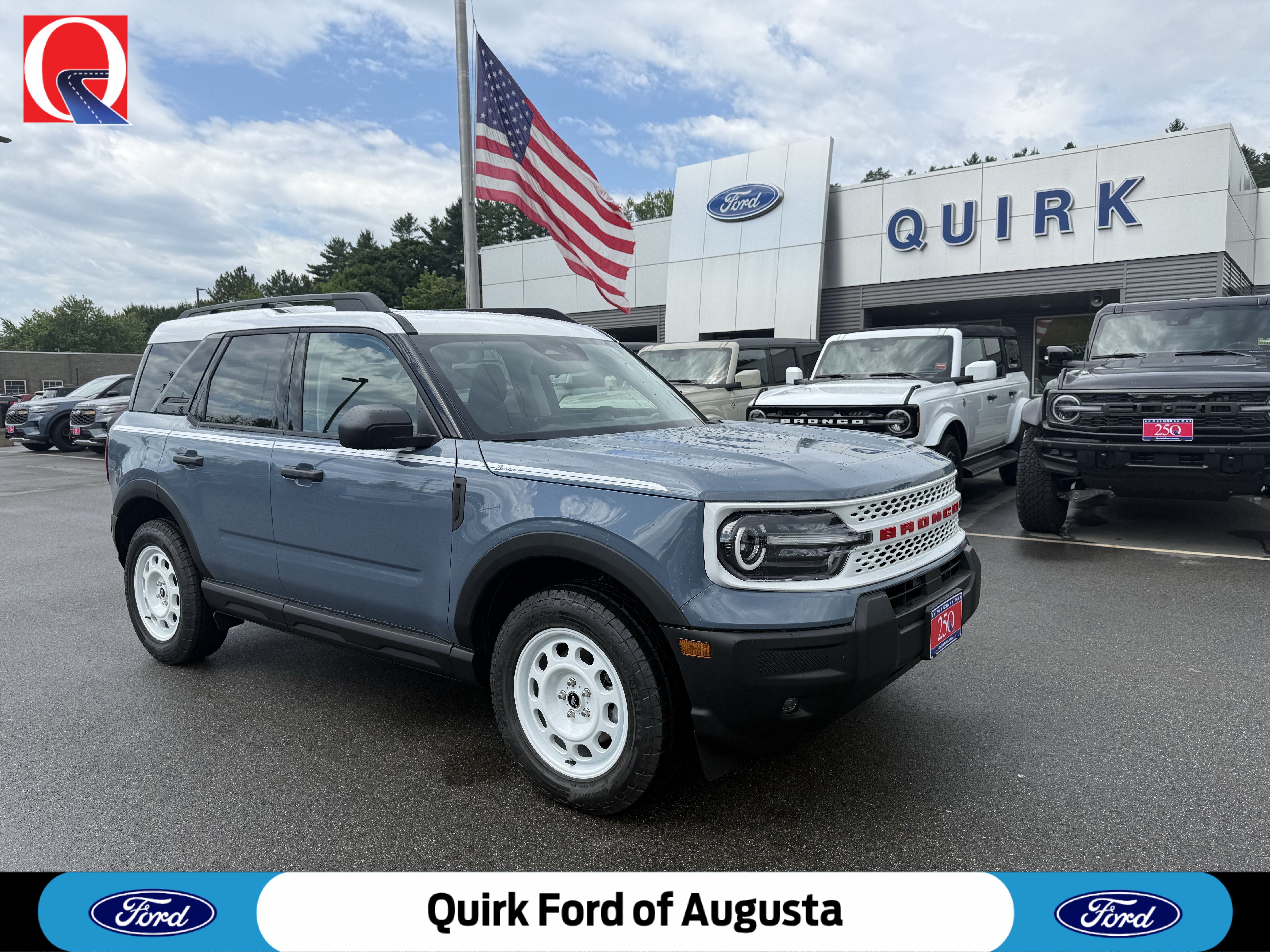 New 2026 Azure Gray Metallic Tri-Coat Ford Heritage image 1