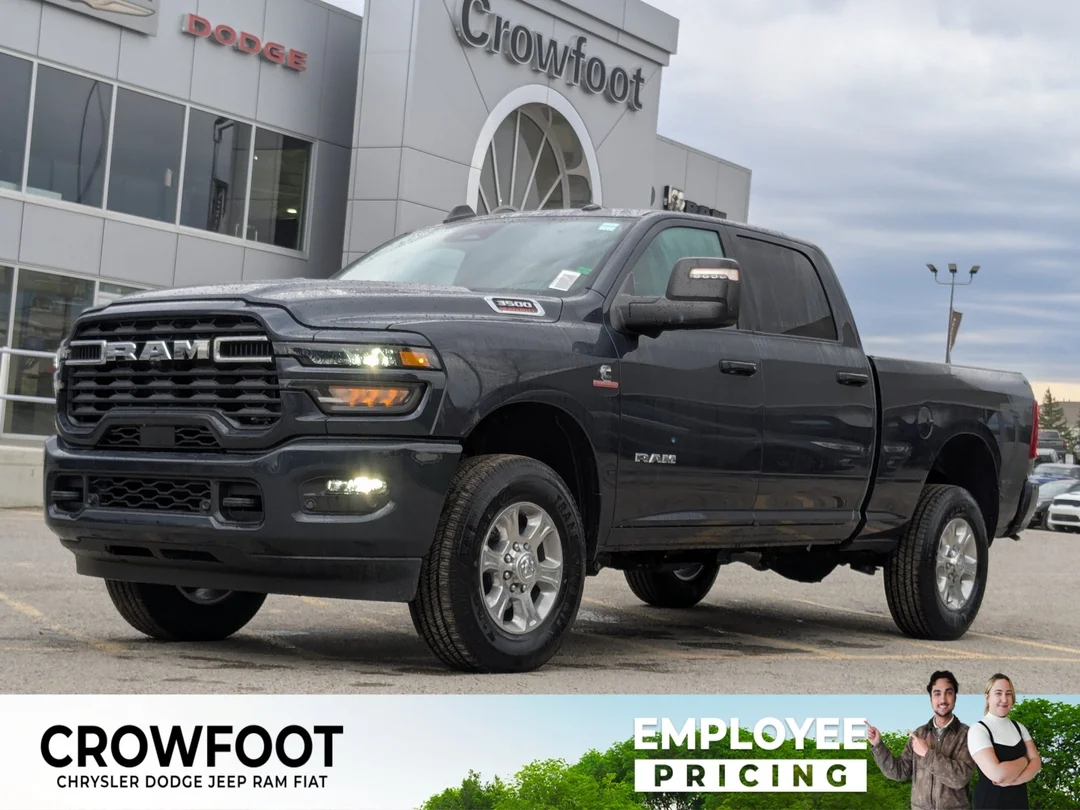 New 2026 Blue RAM Big Horn - - 6.7L HO Diesel - 5th Wheel/Gooseneck Prep - Sport App Pkg - Nav - Cargo Cam & More! image 1