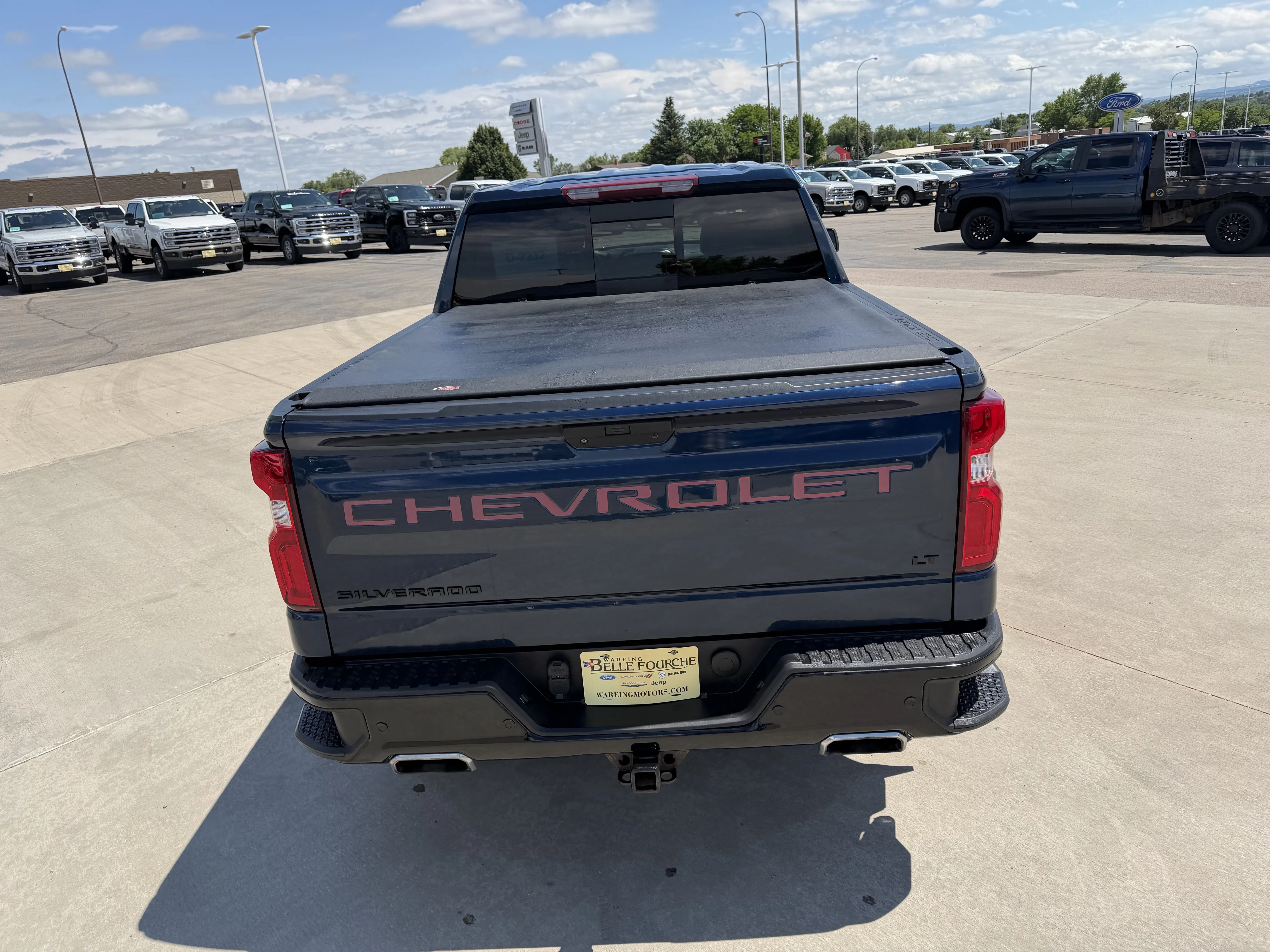 Used 2021 Blue Chevrolet LT Trail Boss image 4