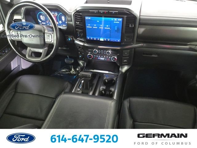 Certified Used 2022 Rapid Red Metallic Tinted Clearcoat Ford Lariat image 32