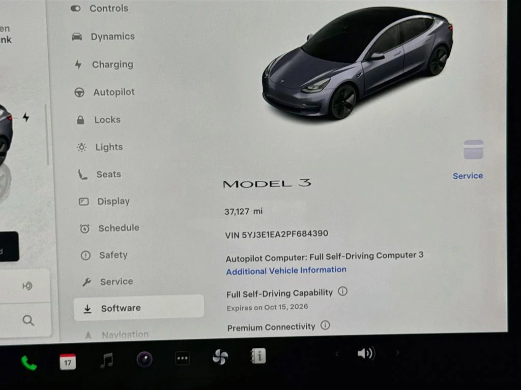 Used 2023 Gray Tesla Base image 12