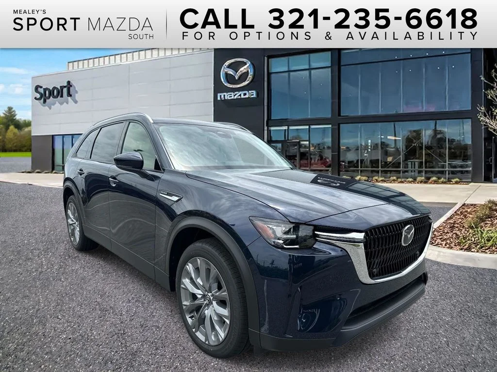 New 2026 Deep Crystal Blue Mica Mazda 3.3 Turbo Preferred AWD image 1