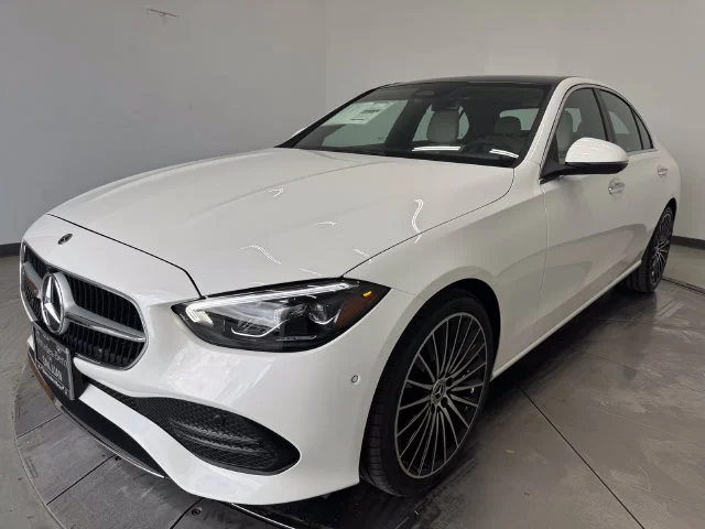 New 2026 White Mercedes-Benz C 300 image 32