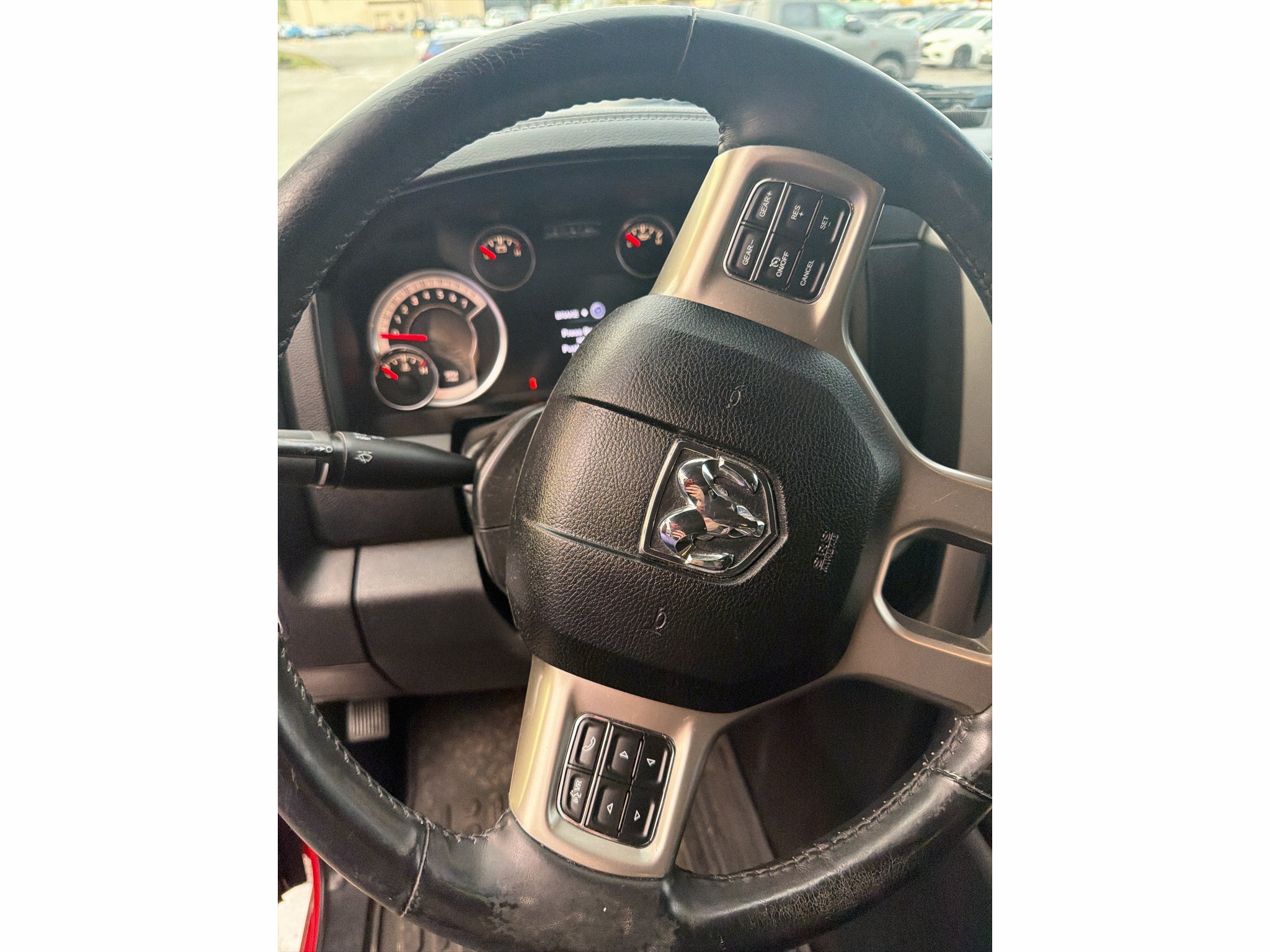 Used 2015 Flame Red Clearcoat Ram Laramie image 4