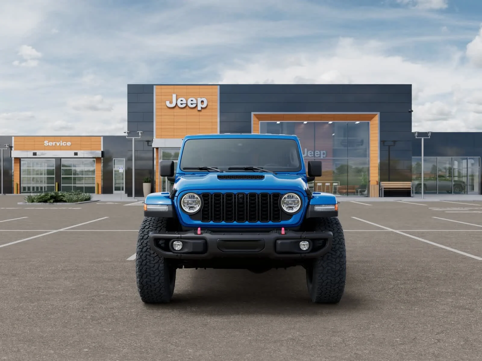 New 2027 Hydro Blue Pearlcoat Jeep Rubicon X image 6