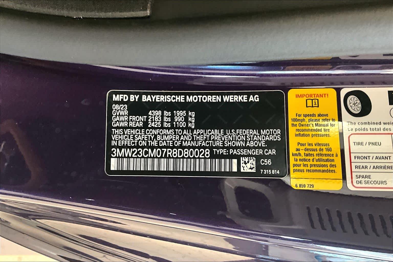 Used 2024 Thundernight Metallic BMW 230i image 31