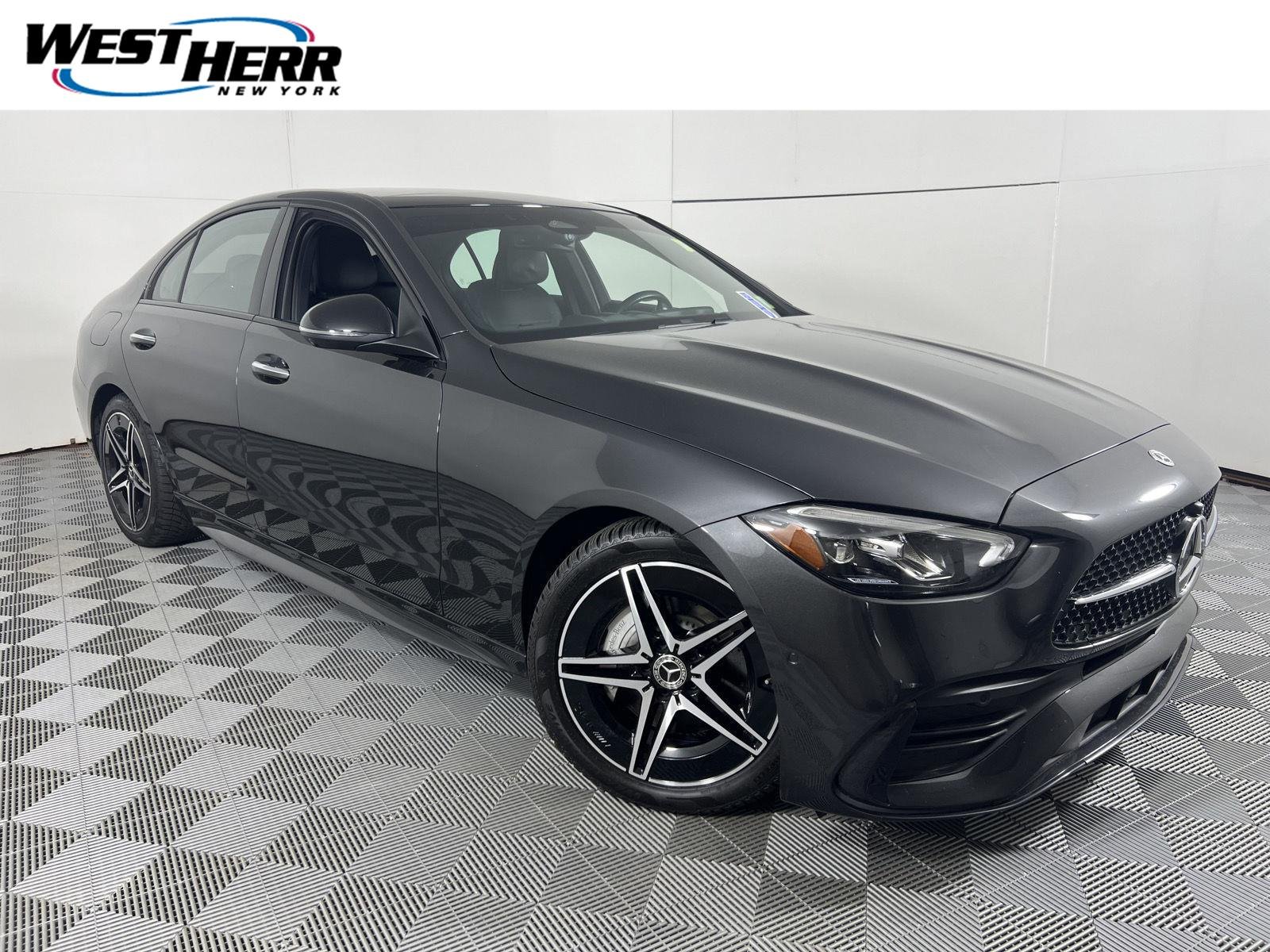Used 2023 Graphite Grey Metallic Mercedes-Benz C 300 image 1