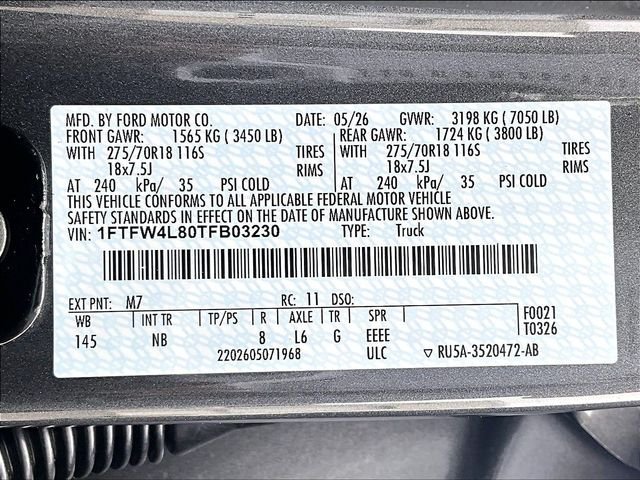 New 2026 Gray Ford Tremor image 14