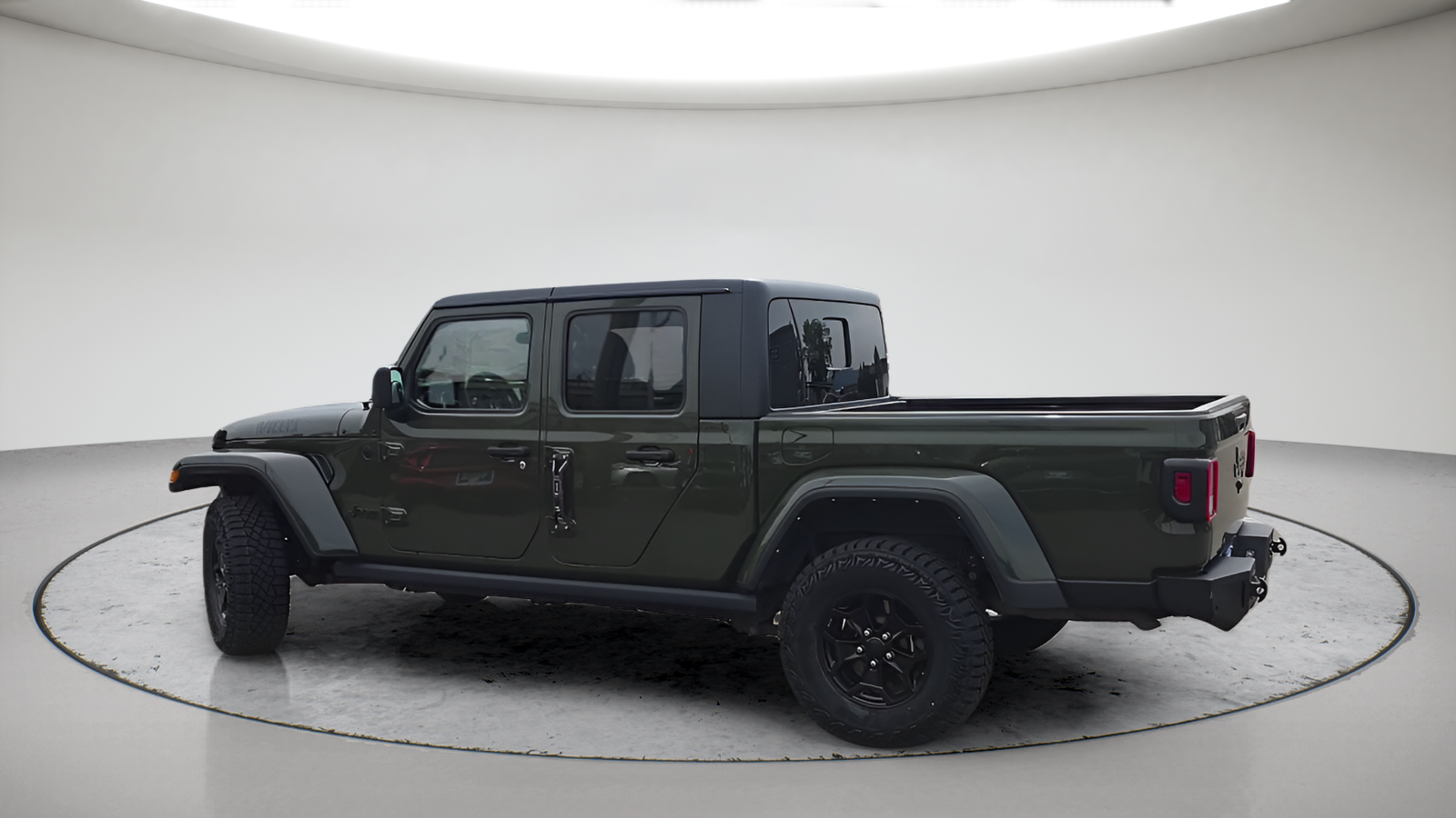 Used 2021 Sarge Green Clearcoat Jeep Willys image 10