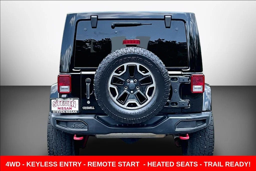 Used 2017 Black Jeep Unlimited Rubicon image 5
