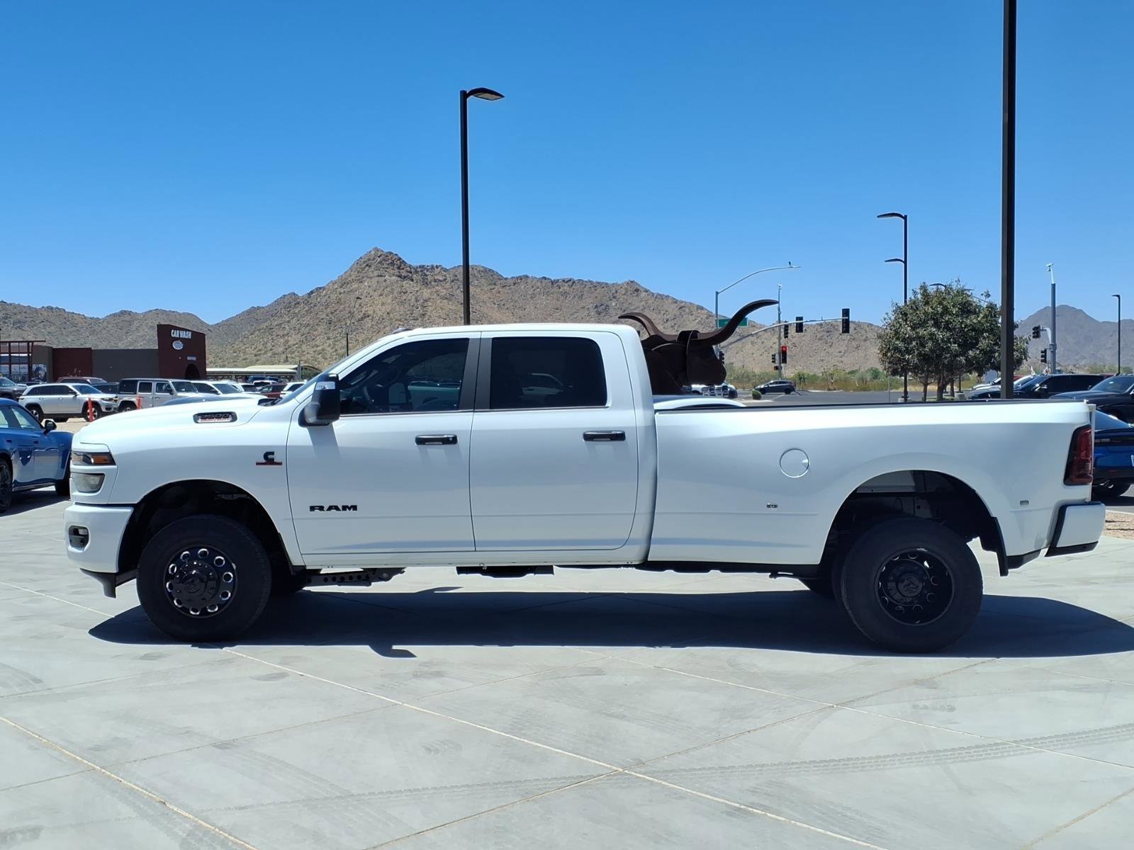 New 2026 Bright White Clear-Coat Exterior Paint RAM Big Horn image 3