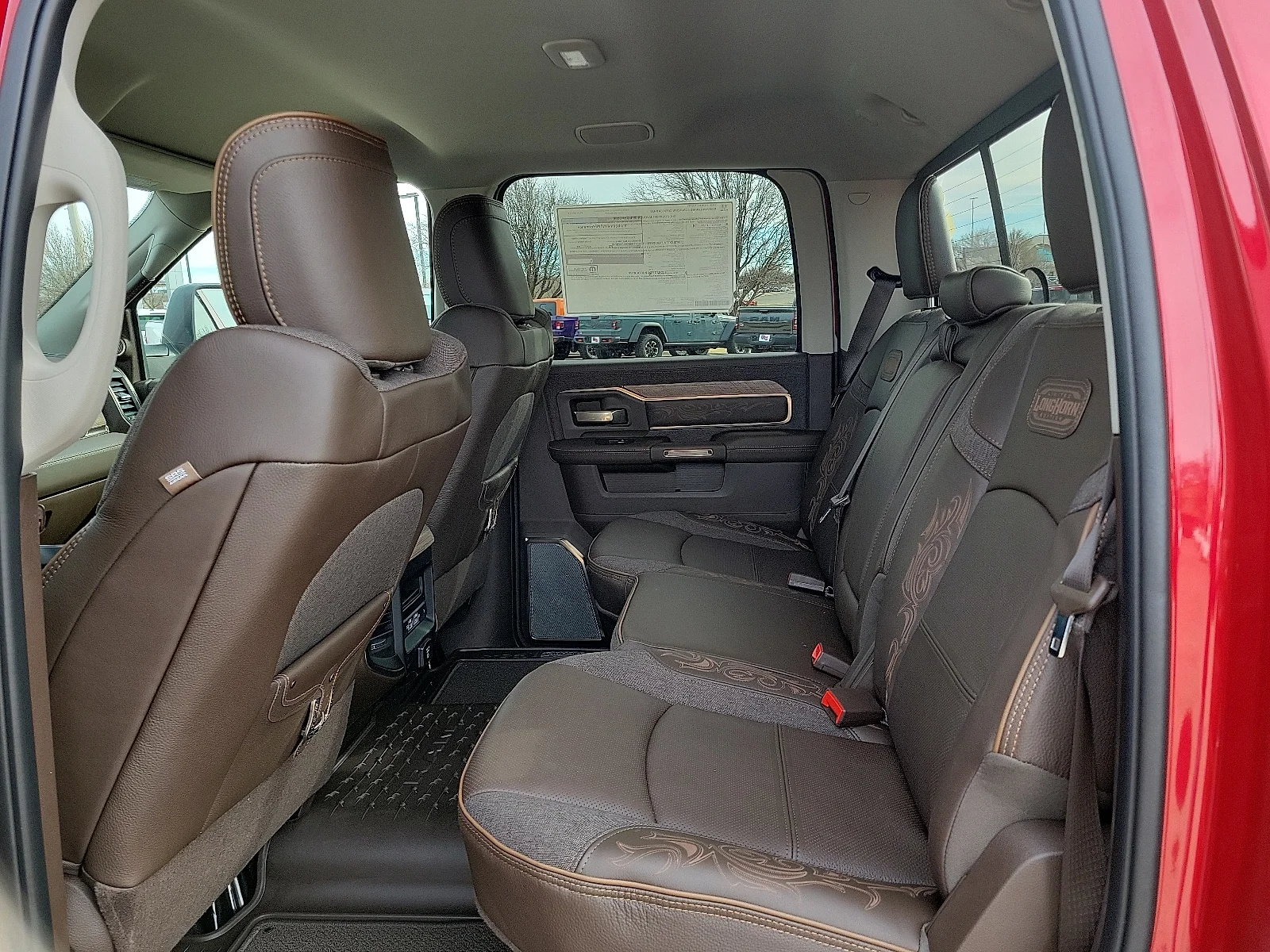 New 2026 PR6 Molten Red Ram LIMITED LONGHORN CREW CAB 4X4 6