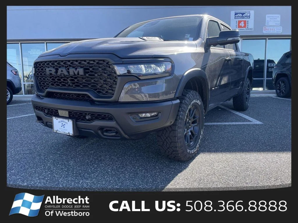 New 2026 Granite Crystal Metallic Clear-Coat Exterior Paint RAM Rebel image 1