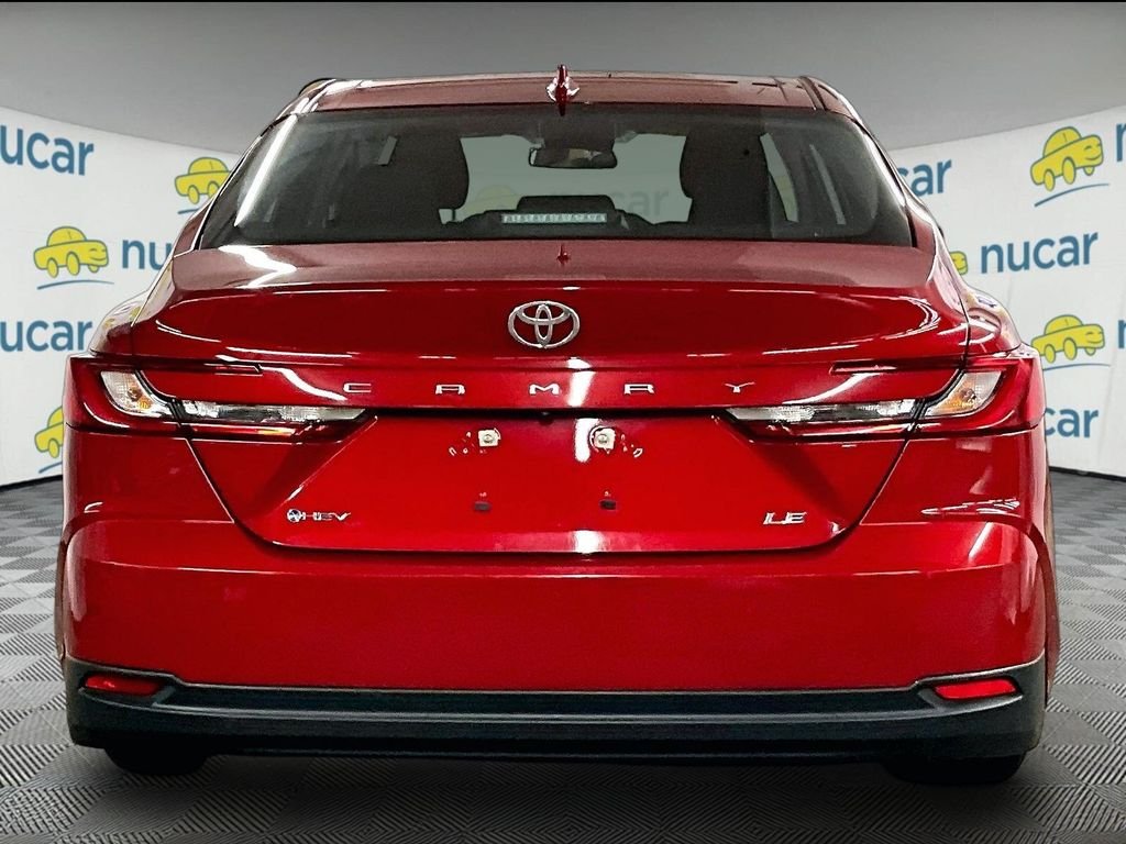Used 2025 Red Toyota LE image 5
