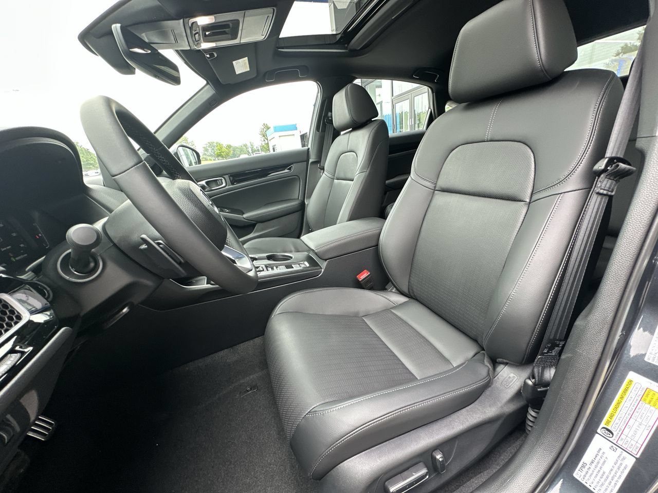 New 2026 Meteorite Gray Metallic Honda FWD Touring Hybrid image 11