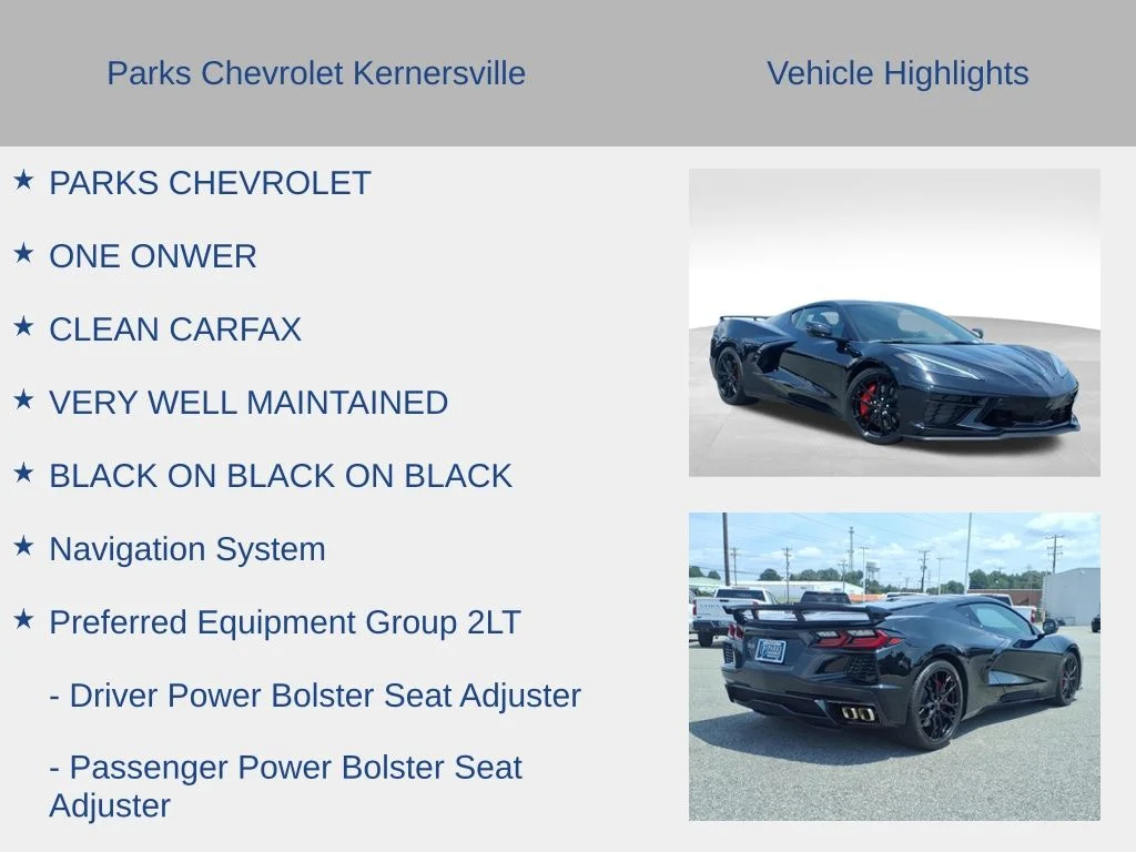 Used 2026 Black Chevrolet Stingray image 6