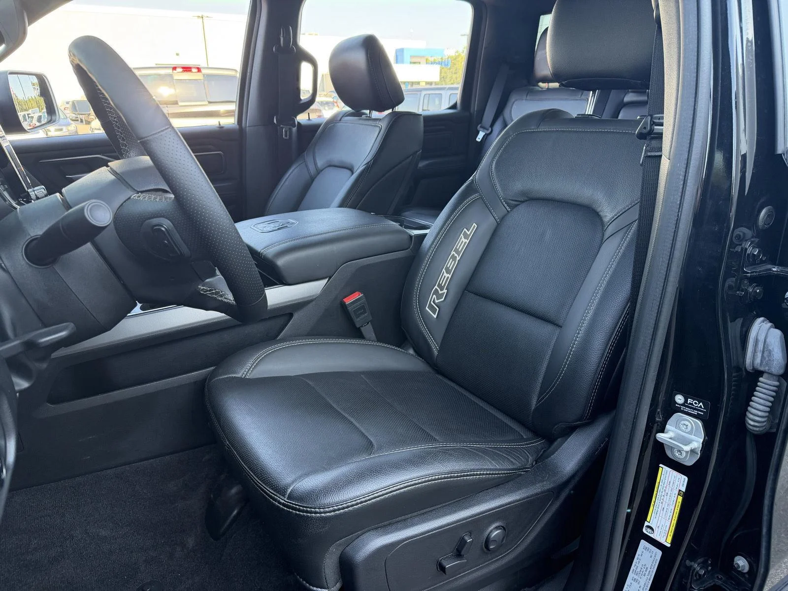 Used 2025 Diamond Black Crystal Pearlcoat Ram Rebel image 18