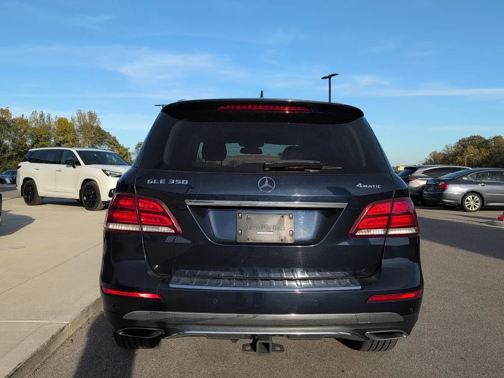 Used 2017 Lunar Blue Metallic Mercedes-Benz GLE 350 image 4