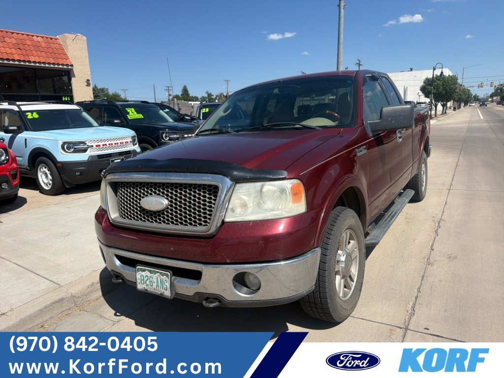 Used 2006 Red Ford LARIAT image 1