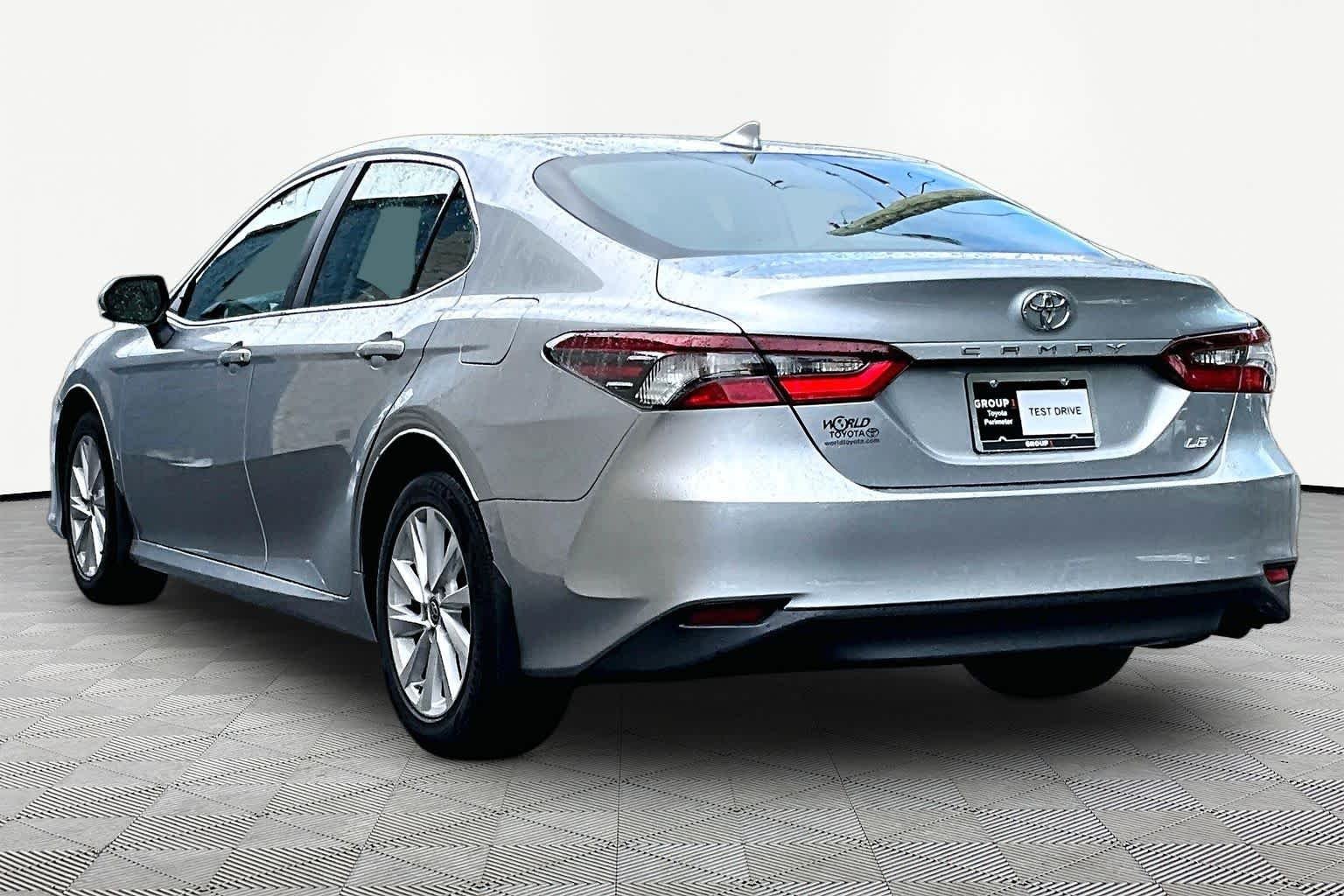 Used 2022 Celestial Silver Metallic Toyota LE image 12