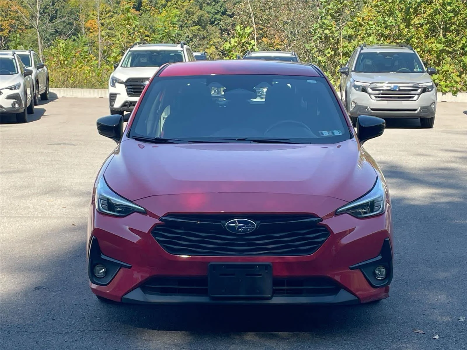 Certified Used 2024 Pure Red Subaru RS image 8