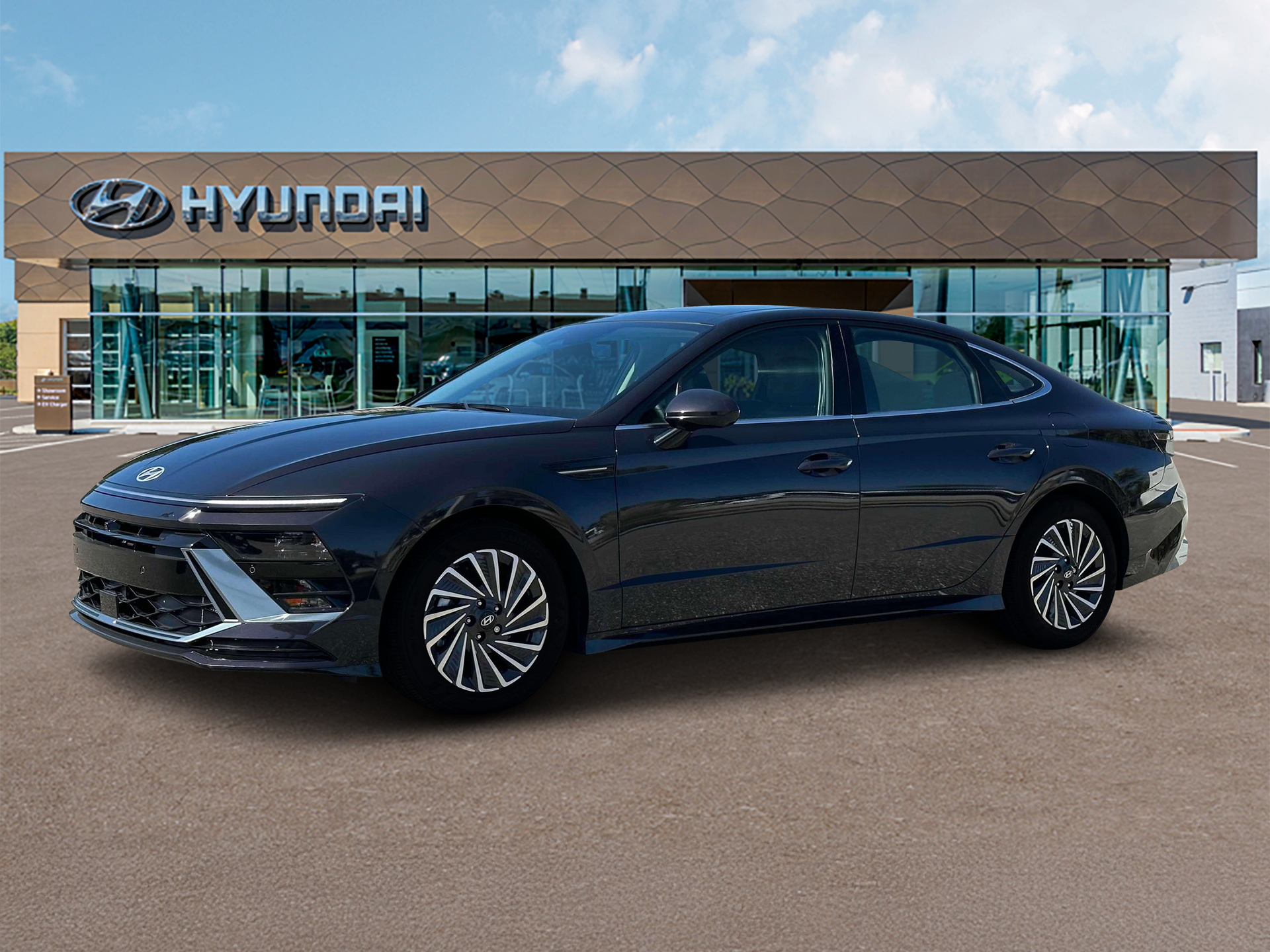 New 2025 Blue Hyundai Limited image 2