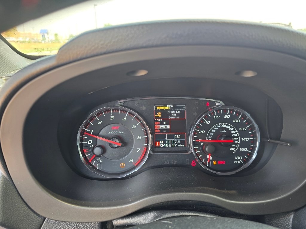 Used 2021 Crystal Black Silica Subaru STI image 18