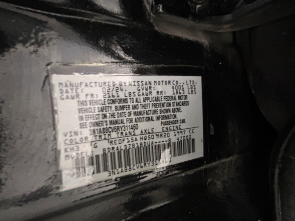 Used 2024 Black Nissan SV image 20