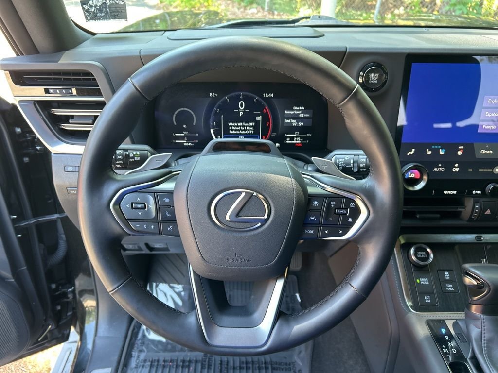 Used 2025 Black Lexus 550 Luxury image 22