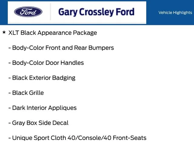 New 2026 Oxford White Ford XLT image 6