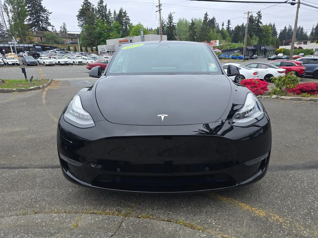 Used 2020 Tesla Model Y Long Range with VIN 5YJYGDEE5LF059772 for sale in North Bend, WA