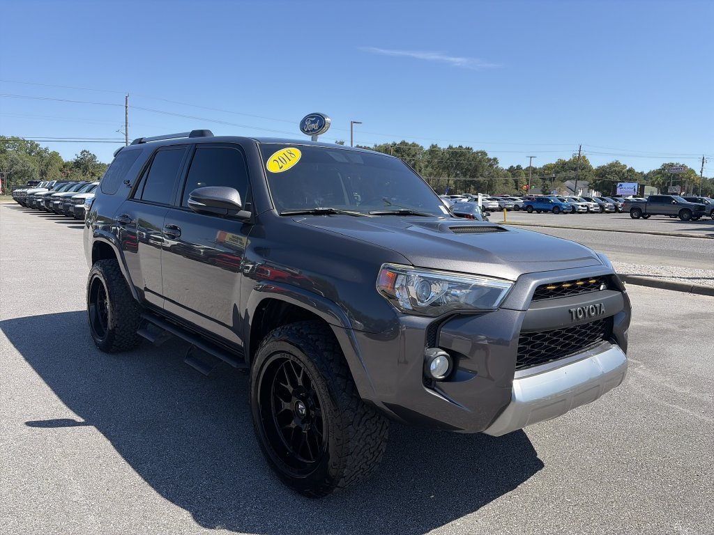 Used 2018 Magnetic Gray Metallic Toyota TRD Off-Road Premium image 9